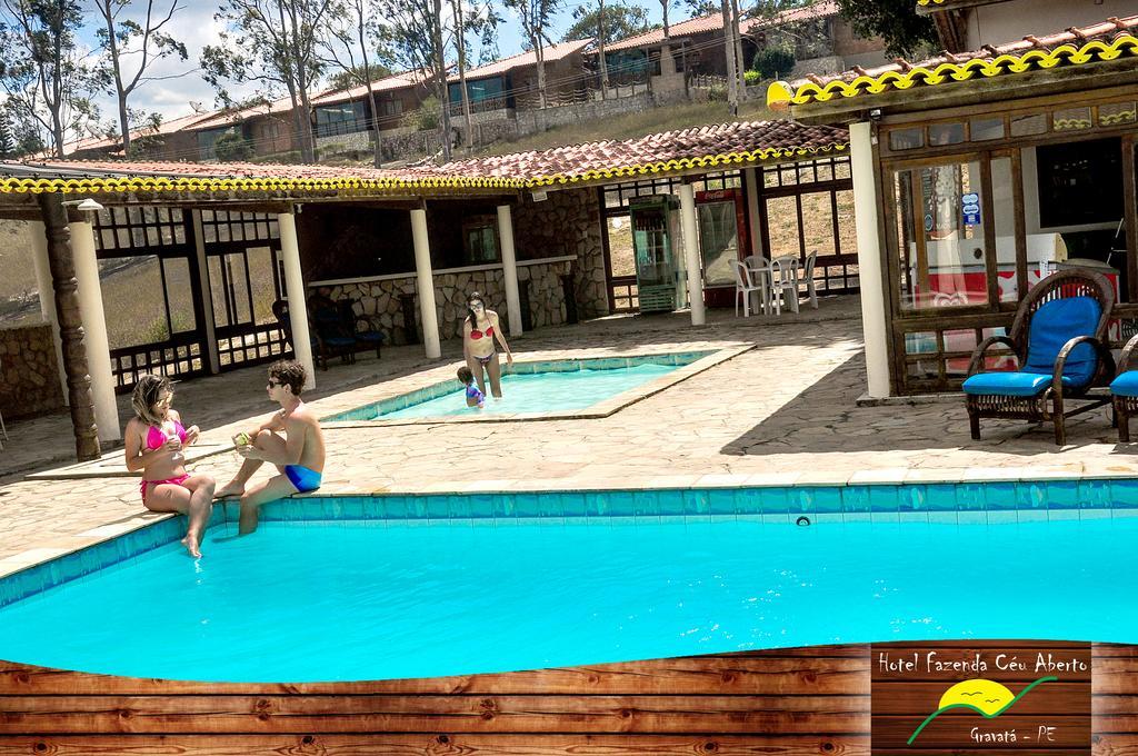 Hotel Fazenda Ceu Aberto Gravata  Bagian luar foto