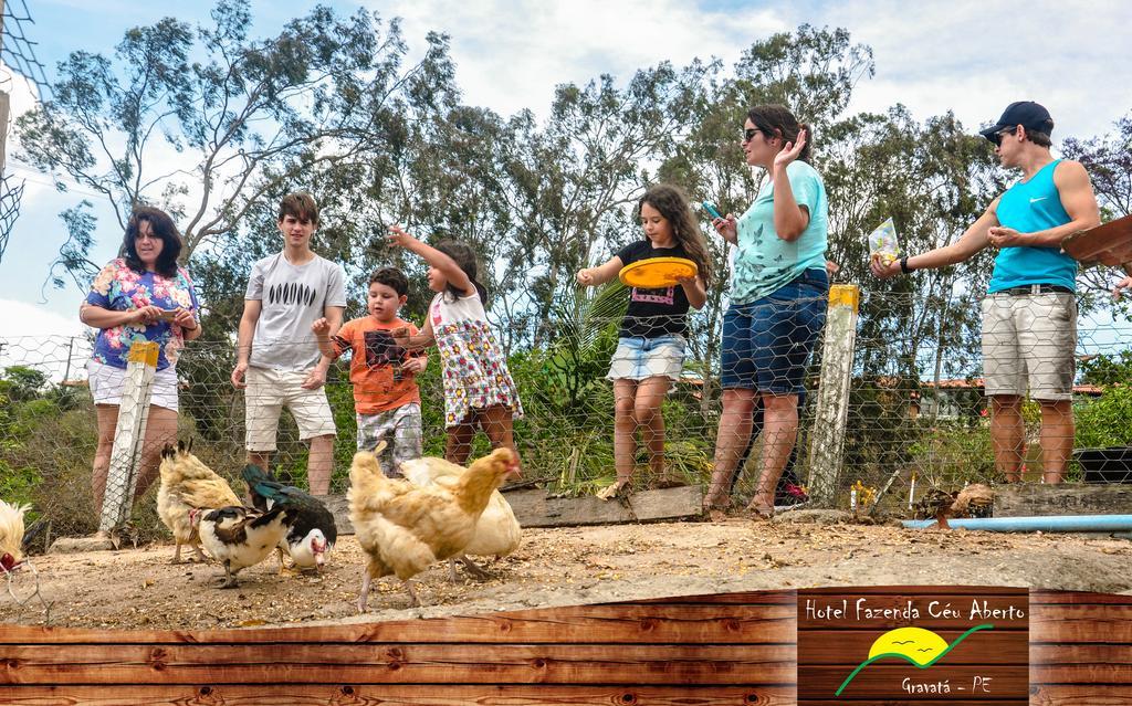 Hotel Fazenda Ceu Aberto Gravata  Bagian luar foto
