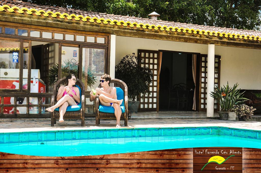 Hotel Fazenda Ceu Aberto Gravata  Bagian luar foto