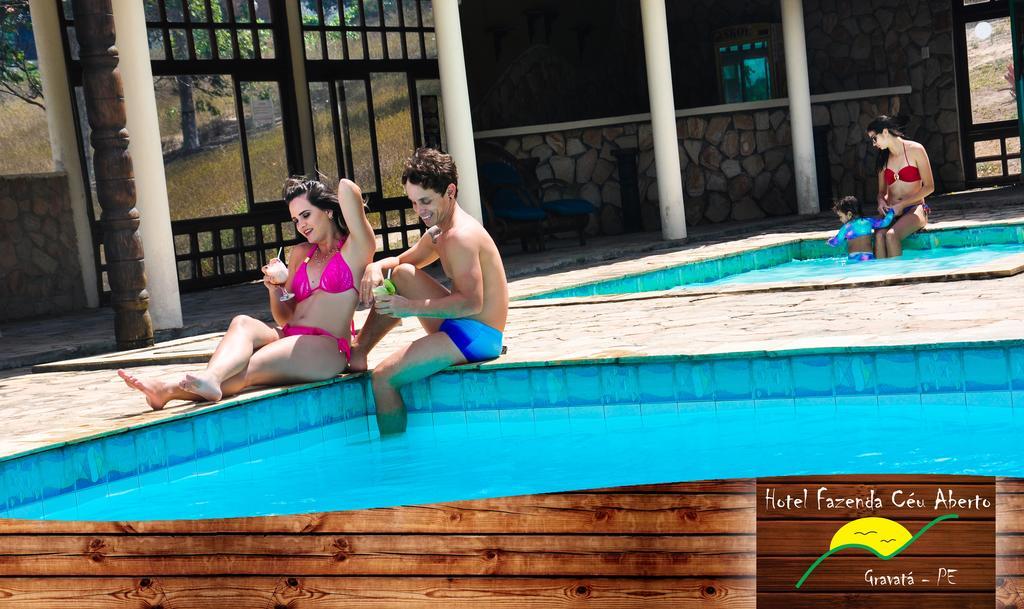 Hotel Fazenda Ceu Aberto Gravata  Bagian luar foto